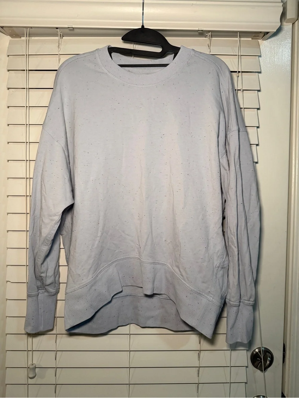 lululemon LA Back in Action Crew Day Dream Speckled Confetti Size 6